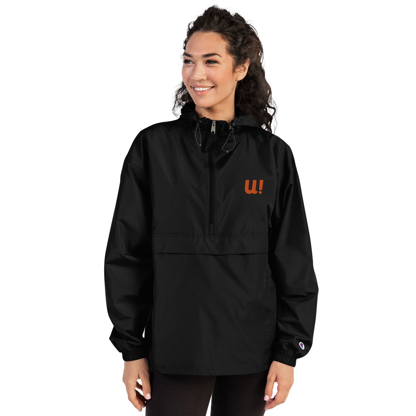 Uva! Embroidered Champion Packable Jacket