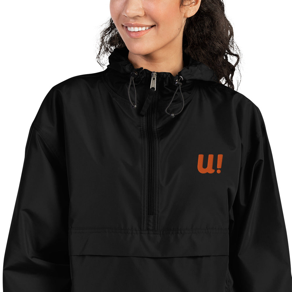 Uva! Embroidered Champion Packable Jacket