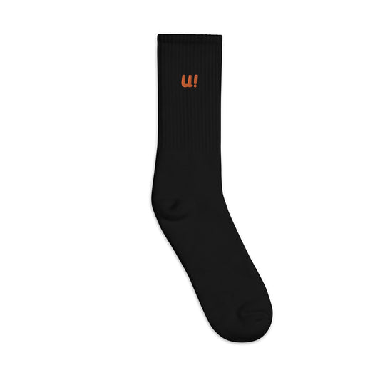 Uva! Embroidered socks
