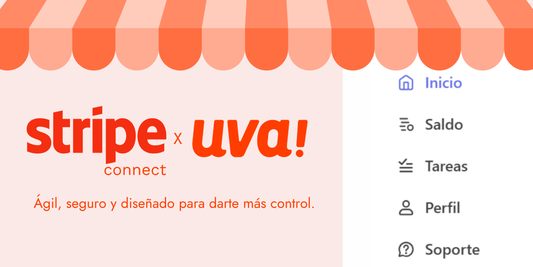 Stripe Connect en Uva: Todo lo que los comercios deben saber para recibir sus pagos sin complicaciones